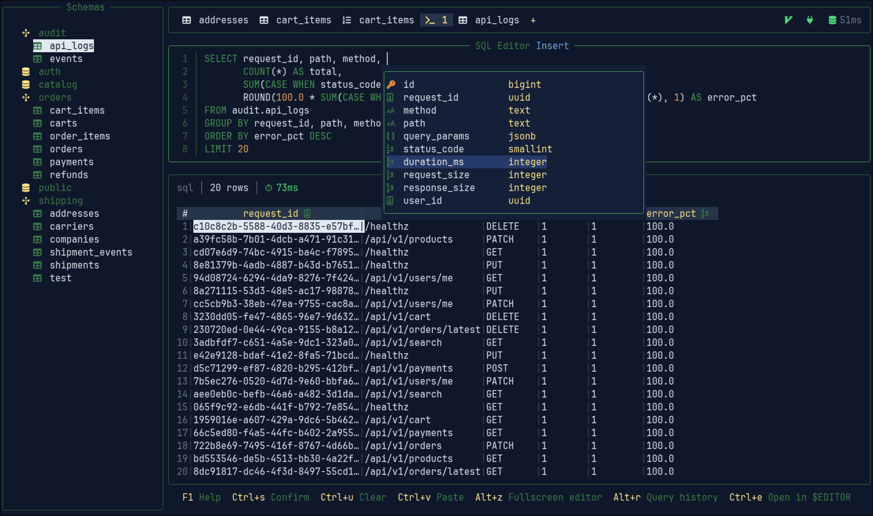 vi-sql